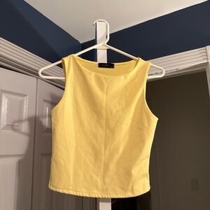 Yellow tank